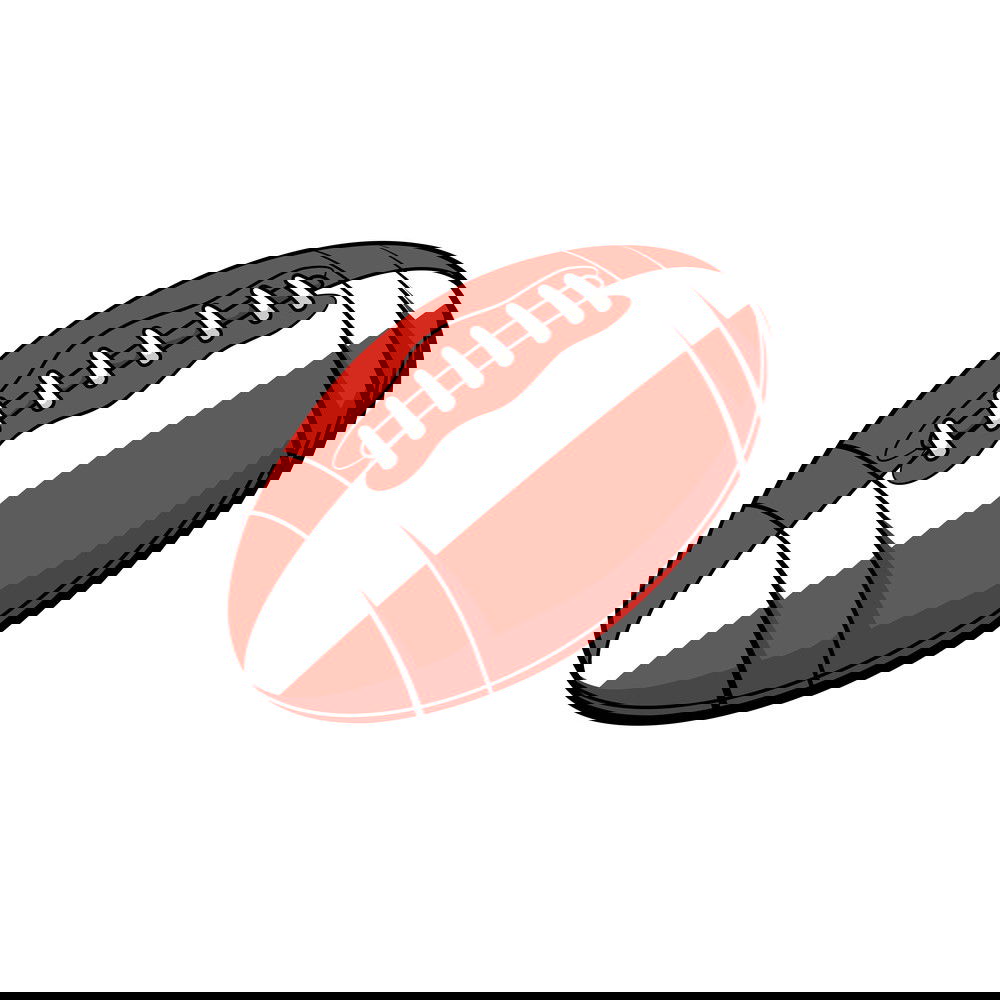 Canada Rugby Ball T-Shirt (Red)